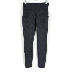 Lululemon Speed Up Tight Full On Luxtreme Brushed 28" Heathered Black Size 6